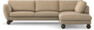 Madison Lux - 3-sits soffa med divan höger - Beige