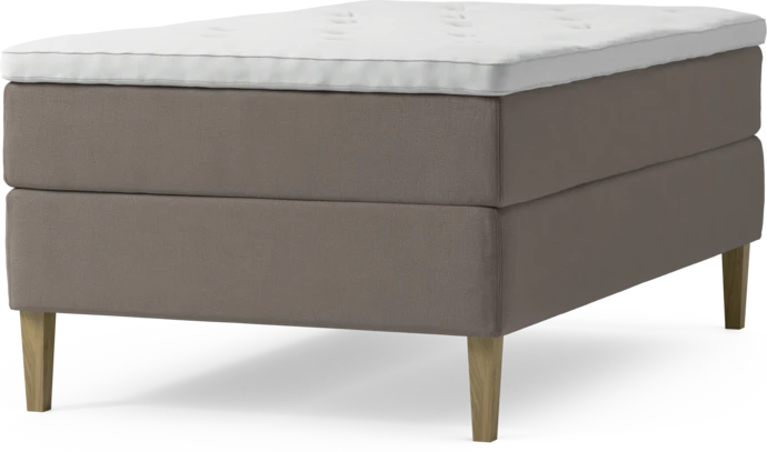 Delux Dream, Kontinentalsäng, enkelsäng 120 cm med bäddmadrass och sängben