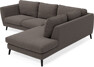 Madison - 2-sits soffa med divan höger - Grå