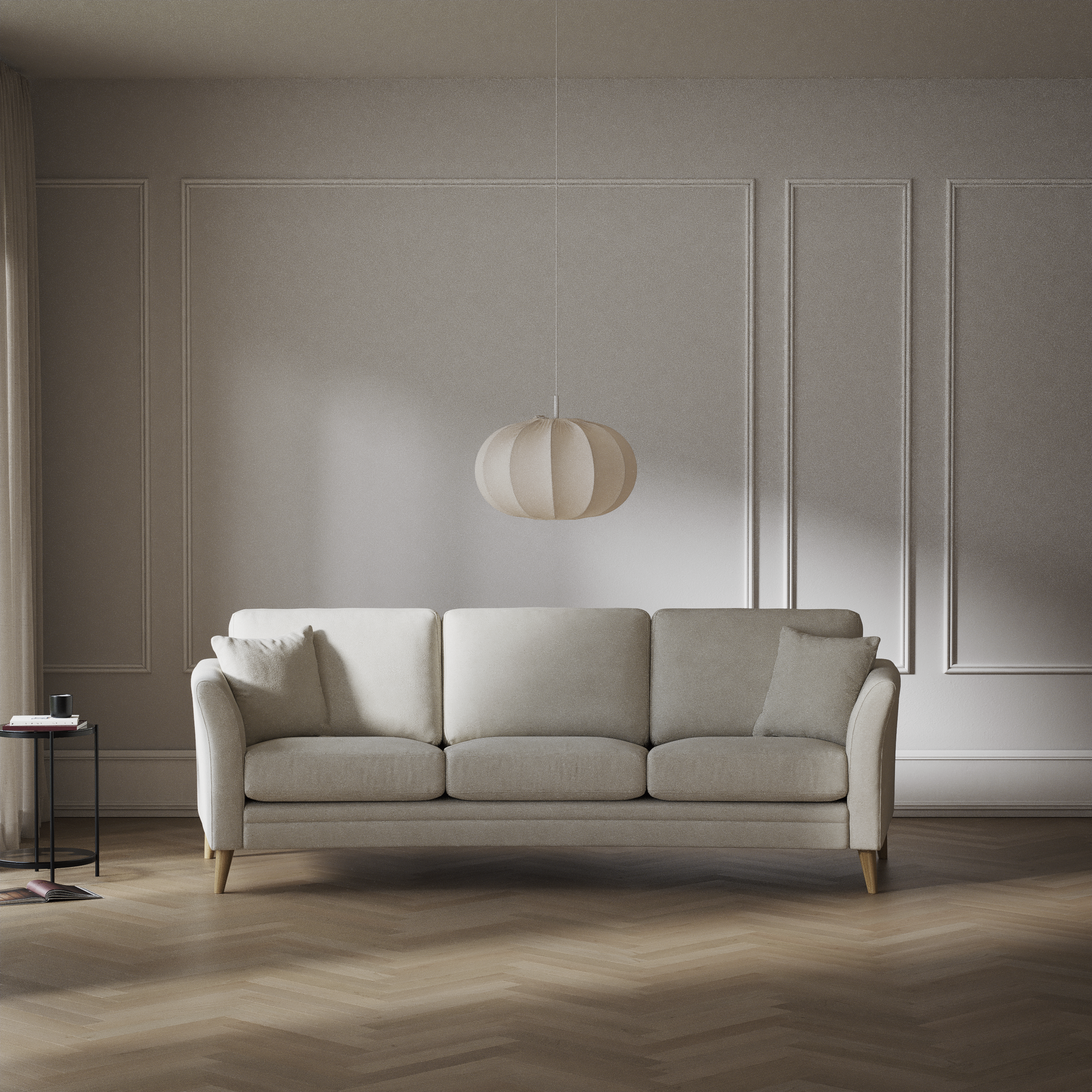 Eden - 3-sits soffa svängd - inspiration