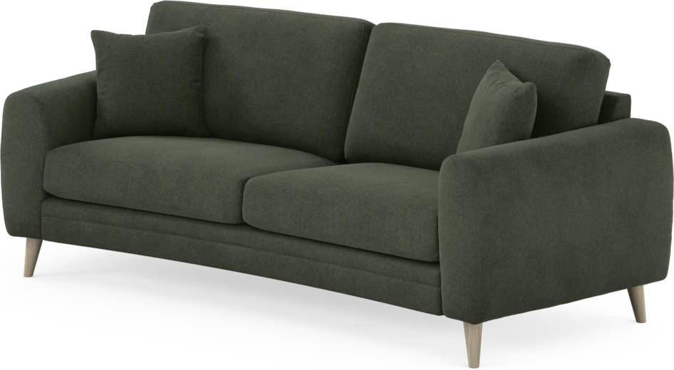 Eden - 2,5-sits soffa svängd - Grön