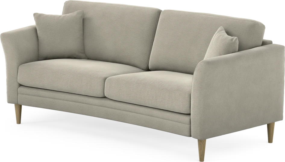 Eden - 2,5-sits soffa svängd - Brun