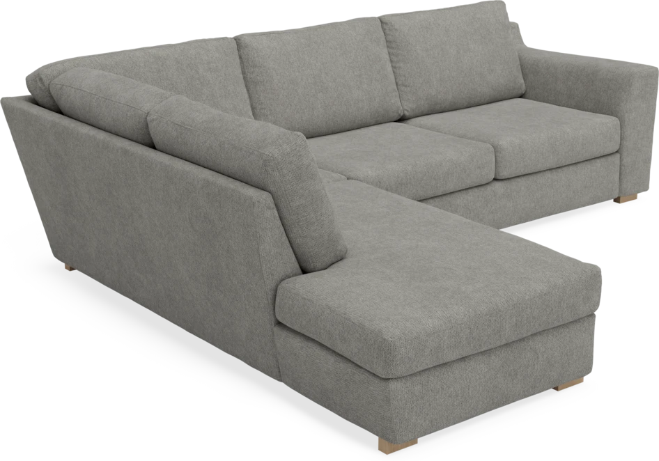 Friday - 2,5-sits soffa med divan vänster - Grå