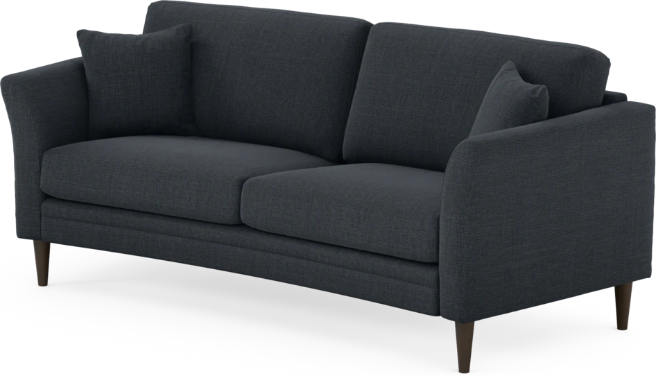 Eden - 2,5-sits soffa svängd - Blå