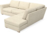 Friday - 2,5-sits soffa med divan höger - Beige