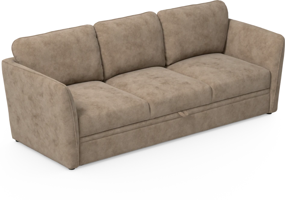 Öland - Bäddsoffa 3-sits, längsbäddad - Beige