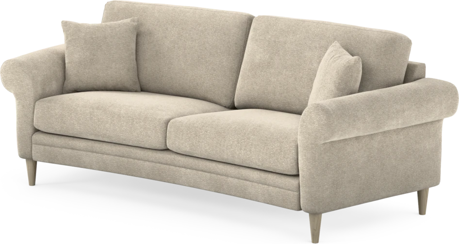 Eden - 2,5-sits soffa svängd - Beige