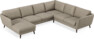 Madison Lux - Hörnsoffa med schäslong vänster - Beige