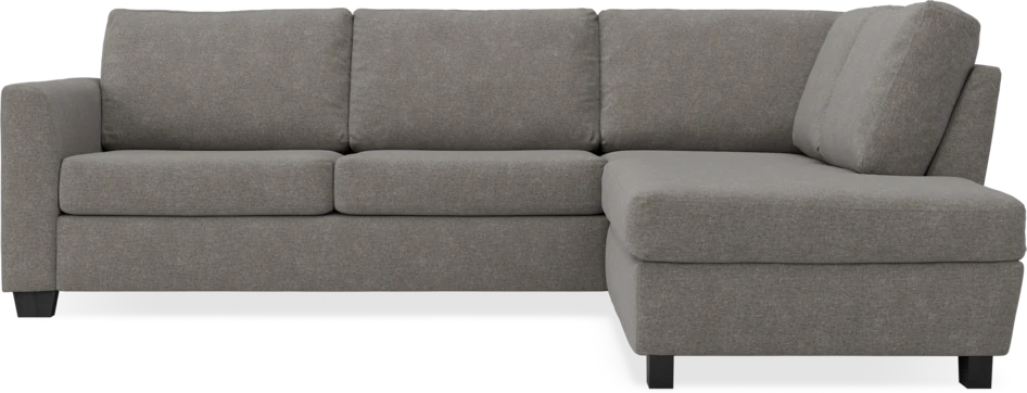 Friday - 2,5-sits soffa med divan höger - Grå