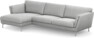 Madison Lux - 3-sits soffa med schäslong vänster - Grå