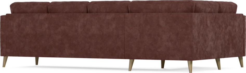 Eden - Hörnsoffa, 1+3-sits - Röd