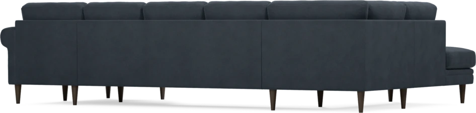 Eden - 3-sits soffa med divan vänster och schäslong höger - Blå