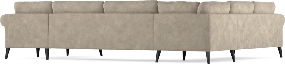 Bridge - Hörnsoffa, 2+3-sits med schäslong höger - Beige