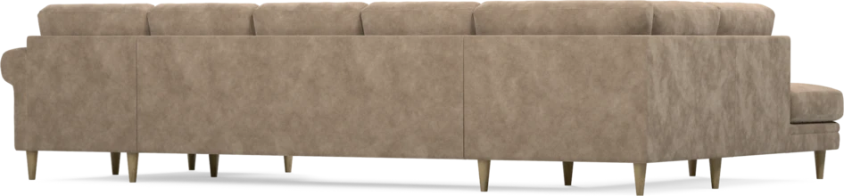 Eden - 3-sits soffa med divan vänster och schäslong höger - Beige