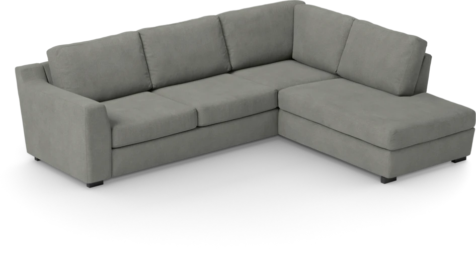 Friday - 2,5-sits soffa med divan höger - Grå