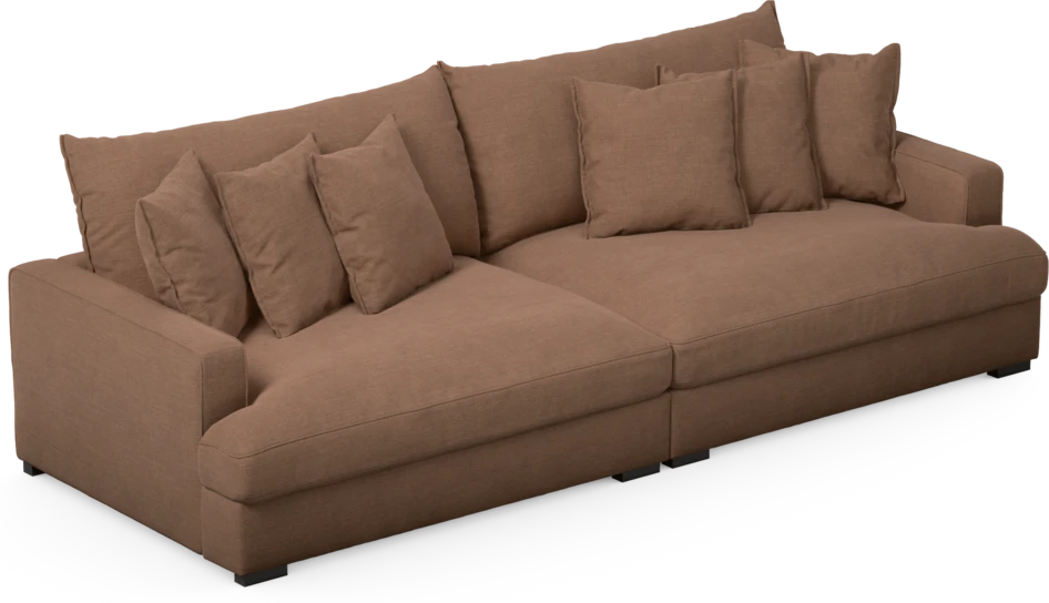 Rossi - 4-sits soffa - Orange