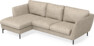 Madison Lux - 2-sits soffa med schäslong vänster - Beige