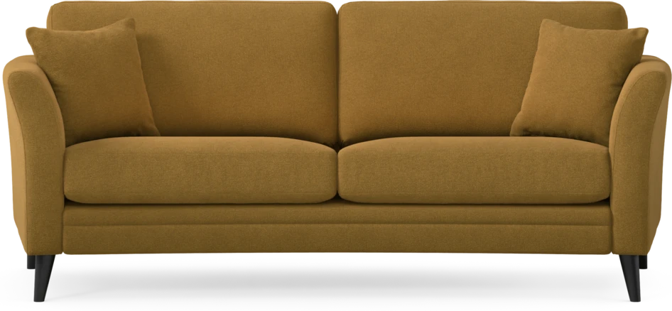 Eden - 2,5-sits soffa svängd - Gul