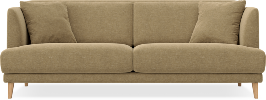 Macy Lux - 3-sits soffa - Brun