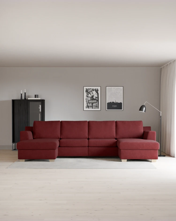 Friday - 2-sits soffa med två schäslonger - inspiration