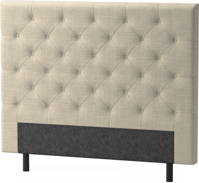 Delux Pikerad - Sänggavel, 90-210 cm - Beige