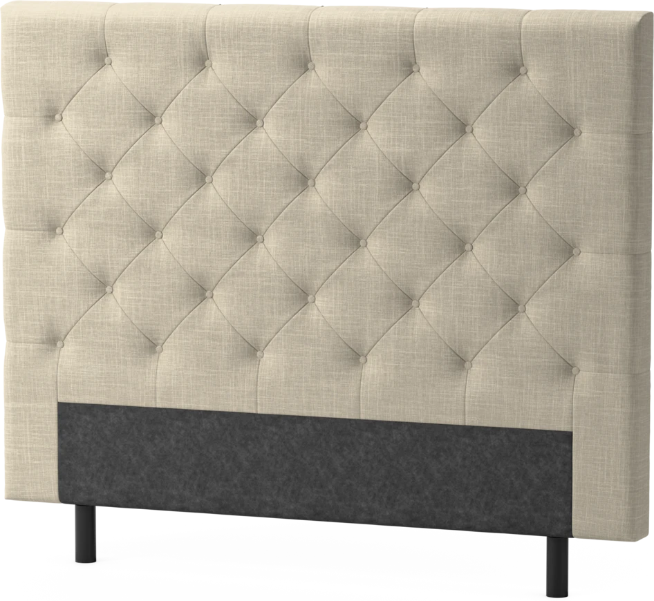 Delux Pikerad - Sänggavel, 90-210 cm - Beige