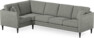 Eden - Hörnsoffa, 1+3-sits - Grå