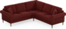 Eden - Hörnsoffa, 2+2-sits - Röd