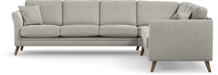 Eden - Hörnsoffa 3+3 - Grå