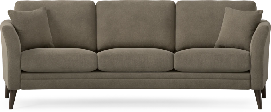 Eden - 3-sits soffa svängd - Beige