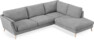 Madison Lux - 3-sits soffa med divan höger - Vit
