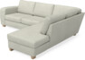 Friday - 2,5-sits soffa med divan höger - Beige