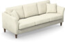 Eden - 3-sits soffa - Vit