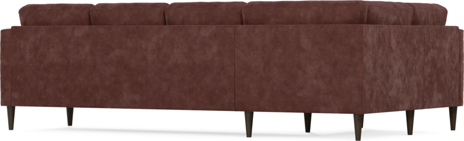 Eden - Hörnsoffa, 1+3-sits - Röd