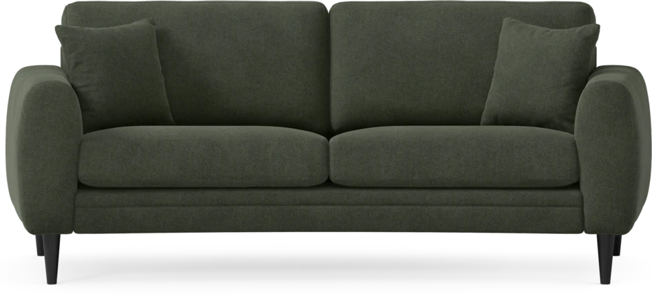 Eden - 2,5-sits soffa svängd - Grön