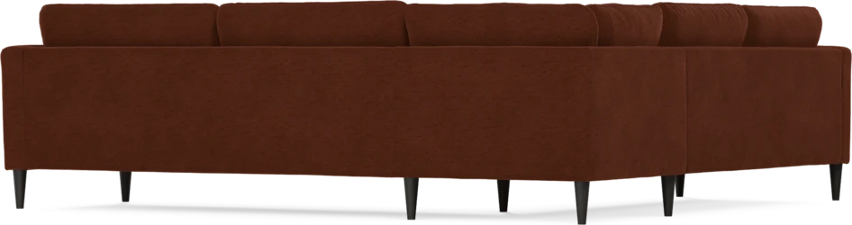 Bridge - Hörnsoffa, 2+3-sits - Orange