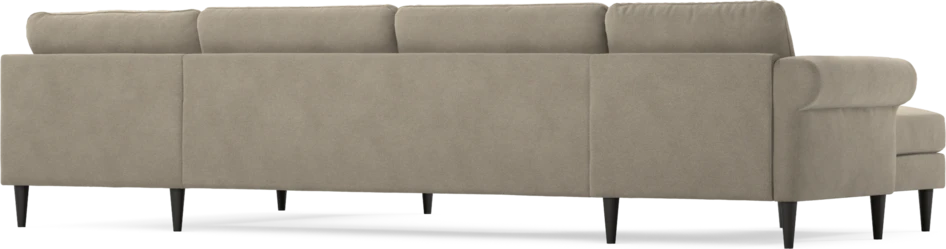 Bridge - 3-sits soffa med schäslong vänster och divan höger - Beige