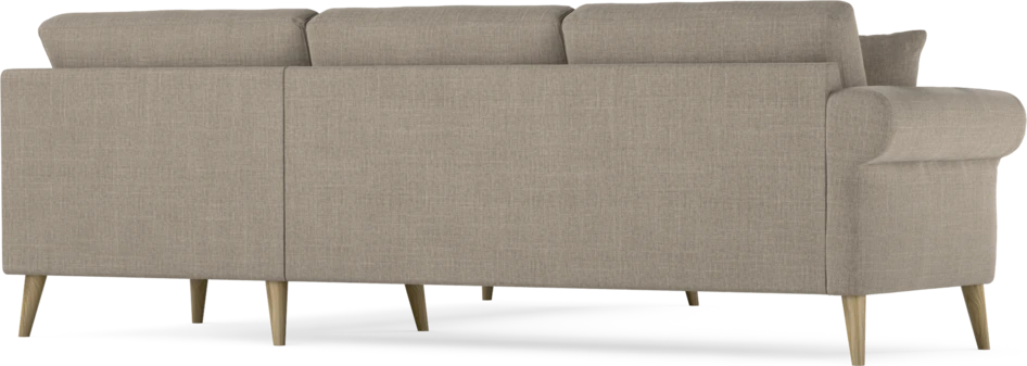 Eden - Hörnsoffa, 2,5+2,5-sits - Beige