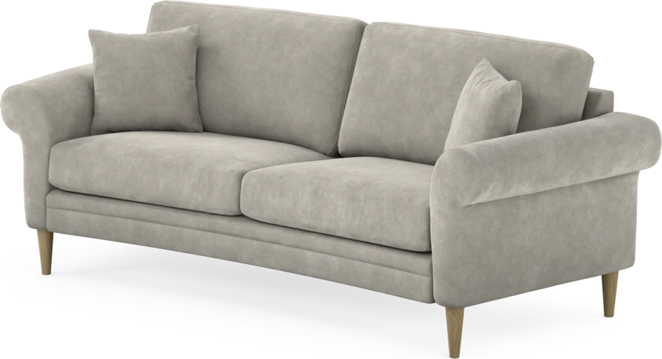 Eden - 2,5-sits soffa svängd - Grå