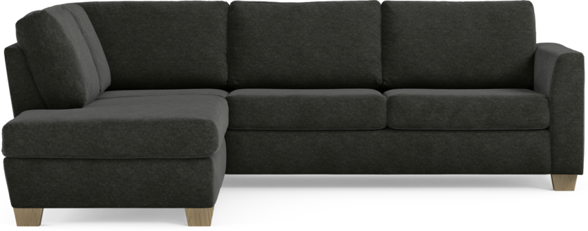 Friday - 2,5-sits soffa med divan vänster - Grå
