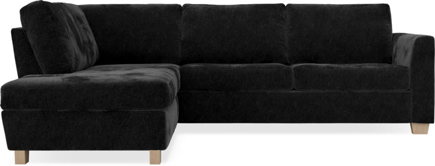 Friday - 2,5-sits soffa med divan vänster - Grå