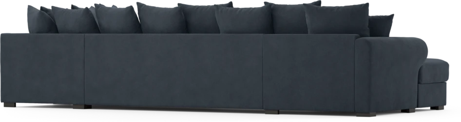 Town - 3-sits soffa med divan höger och schäslong vänster - Blå