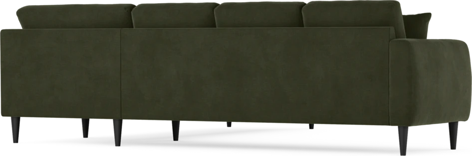 Eden - Hörnsoffa, 3+3-sits - Grön