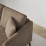 Eden - Hörnsoffa, 3+1-sits - Brun