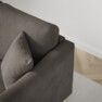 Eden - 2,5-sits soffa med schäslong - Grå