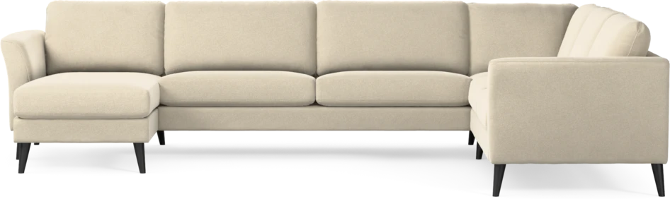 Bridge - Hörnsoffa, 3+2-sits med schäslong vänster - Beige