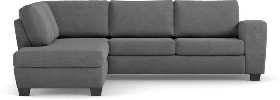 Friday - 2,5-sits soffa med divan vänster - Grå
