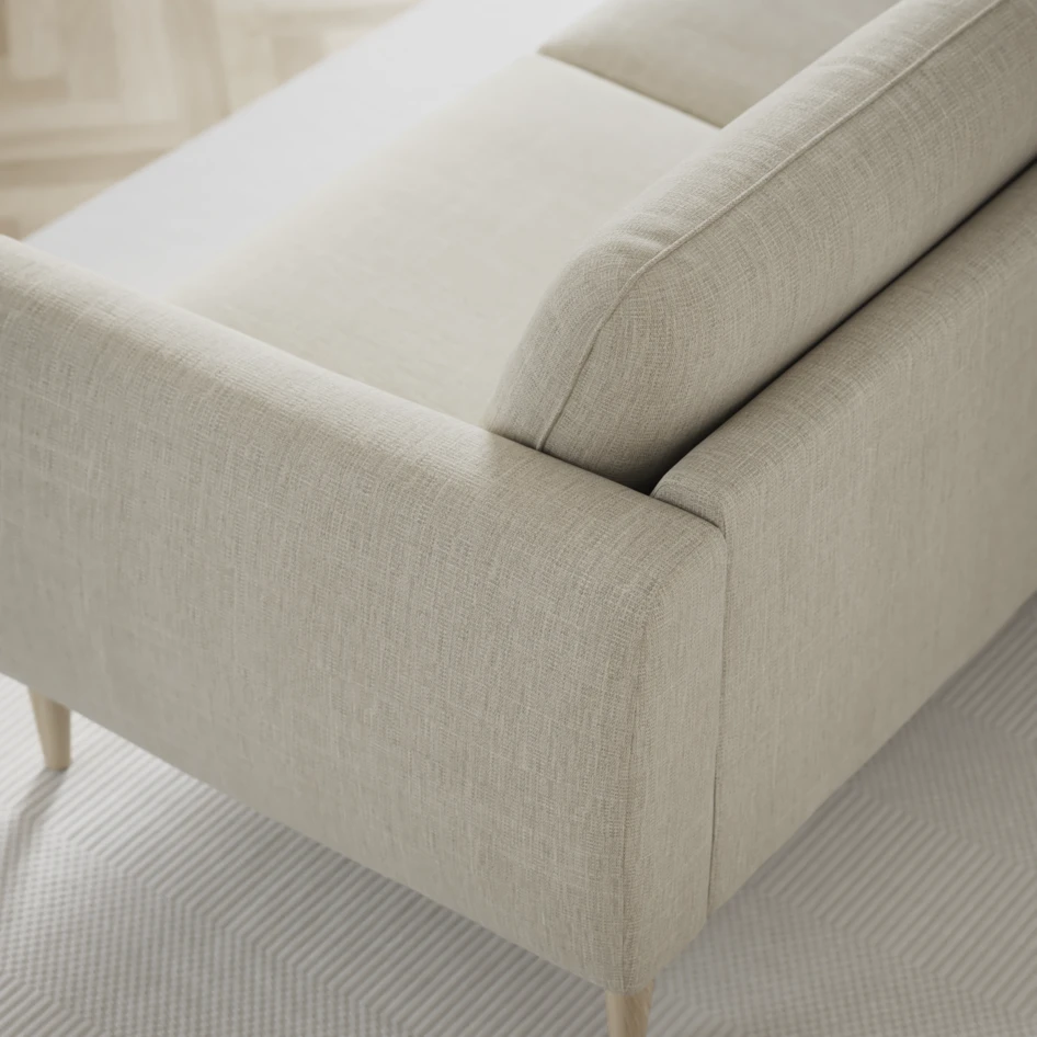 Bridge - 3-sits soffa med schäslong vänster och divan höger - Beige