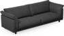 Cherrie - 4-sits soffa, fast klädsel - Svart