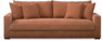 Rossi - 3-sits soffa, hel dyna - Gul